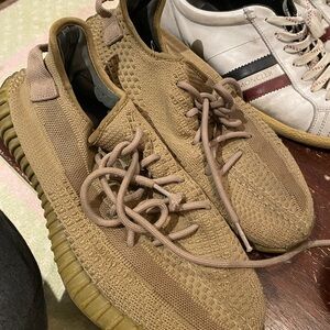 Yeezy Tan Knit Sneakers